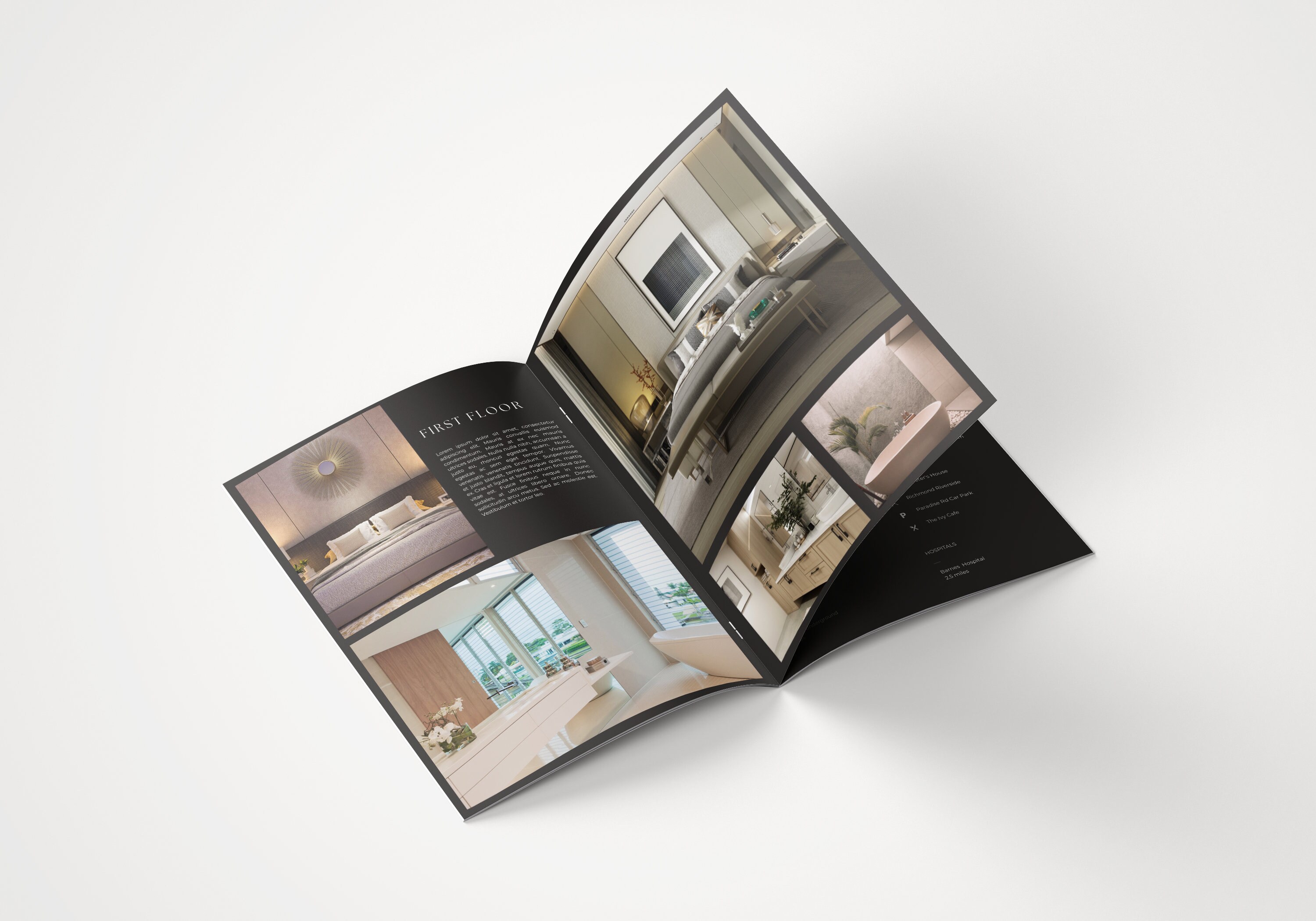 Luxury Property Brochure | Editable Canva Template | for Real Estate ...