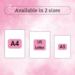 My Novel Planner | Printable PDF | 40 pages to help plan your BESTSELLER! | A4 | A5 | US Letter | Pink | Writer | Writing | Novel Plan image 10
