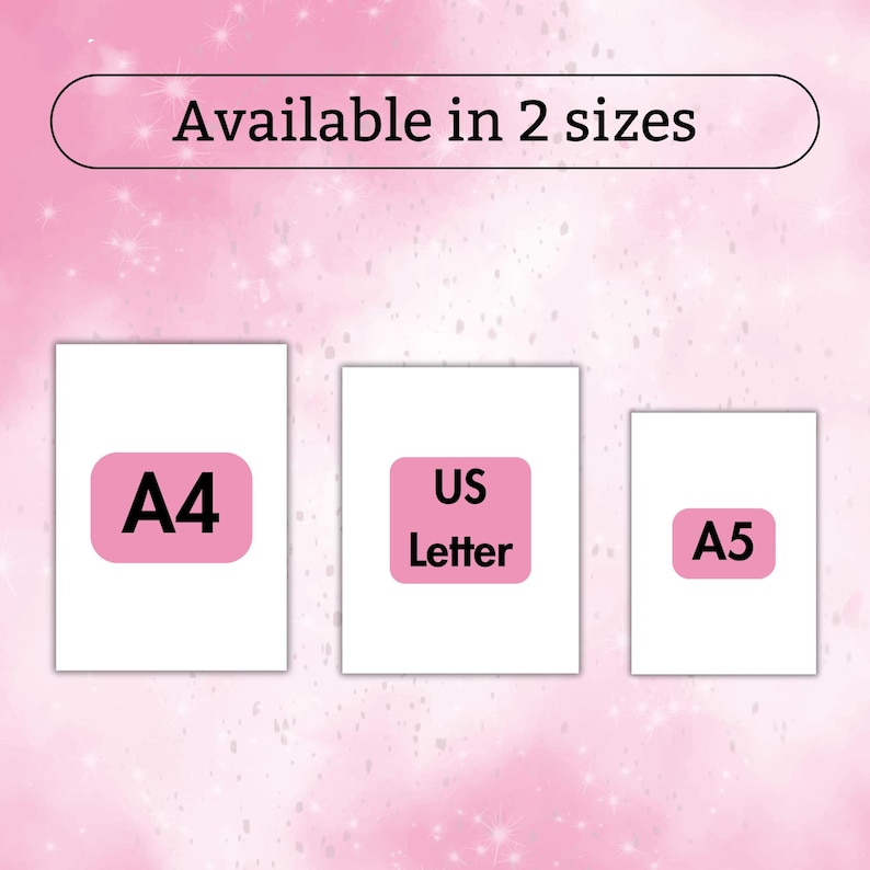 My Novel Planner | Printable PDF | 40 pages to help plan your BESTSELLER! | A4 | A5 | US Letter | Pink | Writer | Writing | Novel Plan image 10