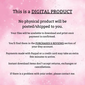 My Novel Planner | Printable PDF | 40 pages to help plan your BESTSELLER! | A4 | A5 | US Letter | Pink | Writer | Writing | Novel Plan image 11