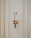 Wall-Mounted Candle Holder - One-Arm Iron Chandelier for Elegance and Ambiance, Wall Decor, Home Decor