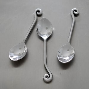 Three-Piece Spiral Coffee Spoon Set