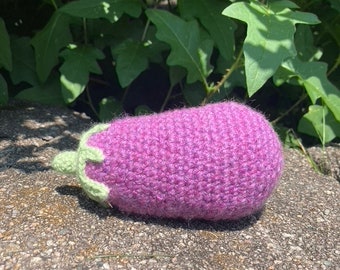 Amigurumi Eggplant