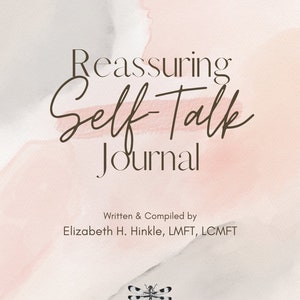 Reassuring Self-Talk Journal Digital Download Printable