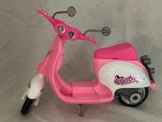 Barbie vespa motor scooter mattel hotsell