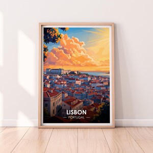 Lisbon Poster, Lisbon Wall art, Portugal Poster, Lisbon, Premium Print, Portugal Print, Lisbon Poster, Home Décor