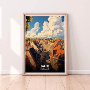 Bath Poster, Bath Wall art, Bath, Poster, Travel Poster, Premium Print, Bath Print, Bath Poster, Home Décor
