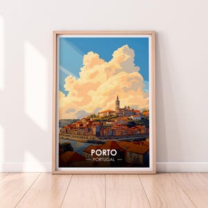 Porto Poster, Porto Wat Wall art, Portugal Poster, Porto, Premium Print, Portugal Print, Porto Poster, Home Décor
