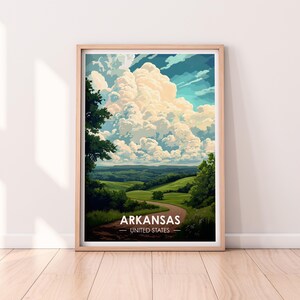 Arkansas Poster, Arkansas Wall art, United States Poster, AR Print, Premium Print, USA Print, Arkansas Poster, Home Décor