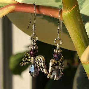 Bicolor purple and silver
