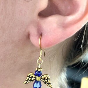 Dark blue and gold