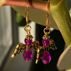 Fuchsia and gold