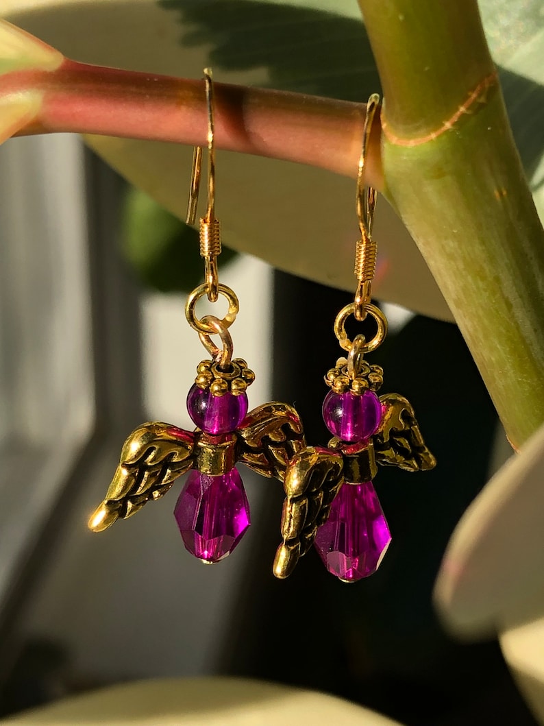 Fuchsia and gold