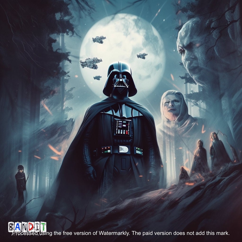 Vader Clip Art, Digital Image - Etsy