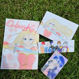 Manga Hikari No Ko Band 01 + Lesezeichen, + exklusive Sammelkarte und Postkarte - Doujinshi Fantasy Adventure Romance Action
