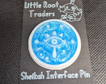Sheikah Slate Interface Pin 1.5"