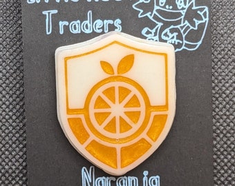 Pokemon Scarlet Naranja Academy Crest Pin