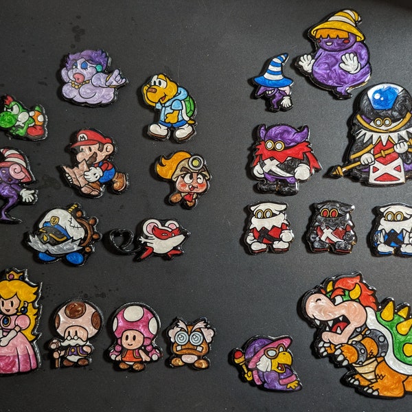 Paper Mario und das Tausend Jahr Tür Pins