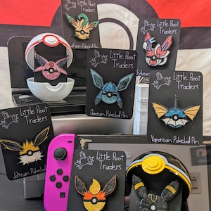 Eeveelution Pokeball-pinnen