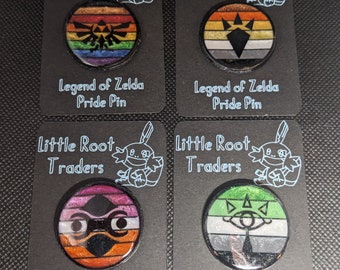 Legend of Zelda Custom Pride Pin 1.25"