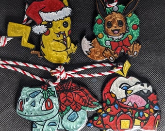 Adornos navideños de Pokémon
