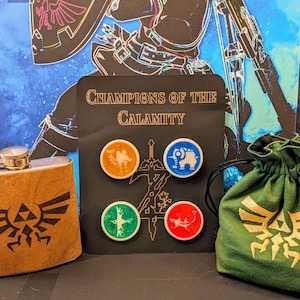 Breath of the Wild Champions Pin Set