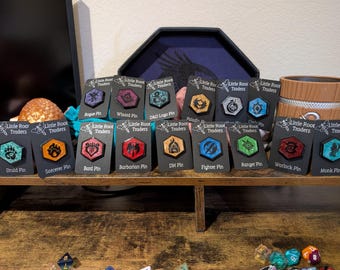 Pines de clase personalizados de D&D de 1,25"