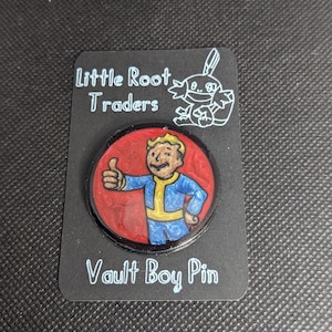 Vault Boy Pin 1.5&quot;
