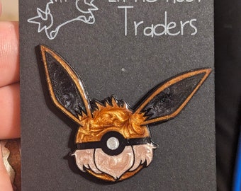 Eevee Pokeball Pin 2"