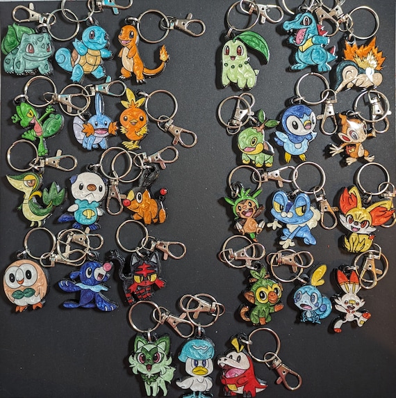 ポケモン ミニチャーム スターター - 1.75インチ - Etsy 日本