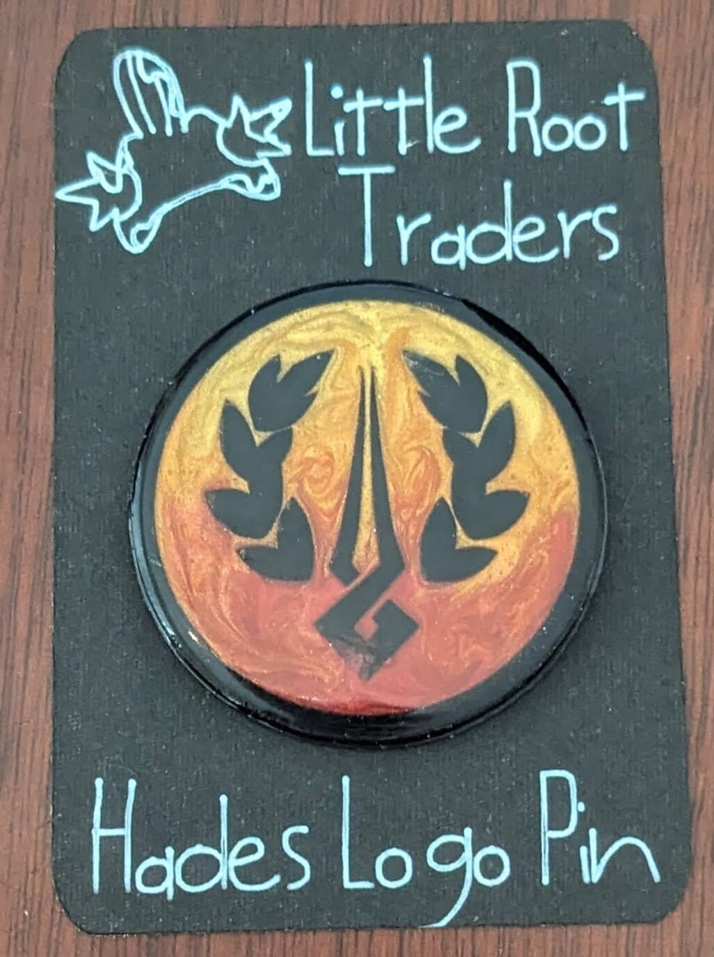 Hades Logo Pin 1,5"