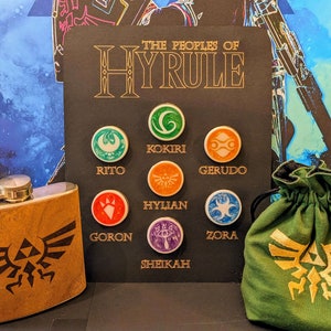 Popoli di Hyrule Pin Set 1,25&quot;