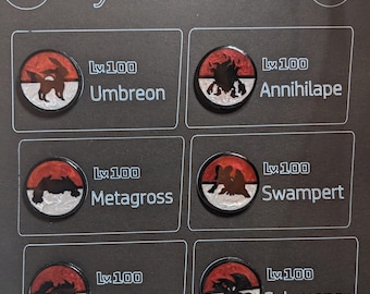 Crea tu propio conjunto de pines del equipo Pokémon