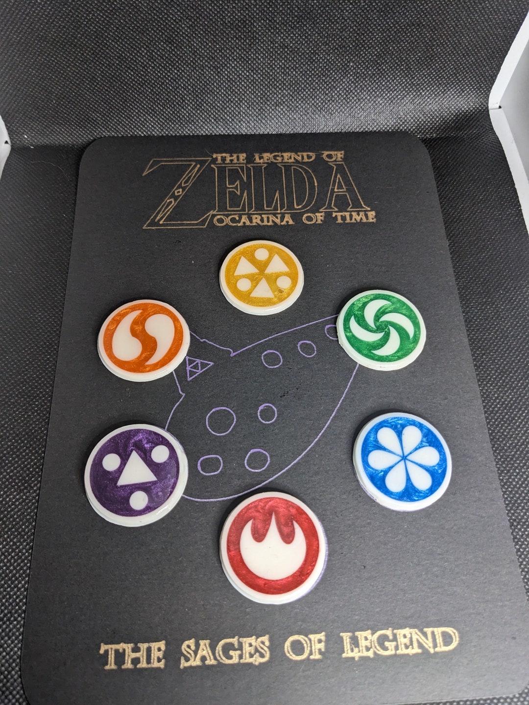 時のオカリナ 賢者メダリオンピン 1.25インチ - Etsy 日本