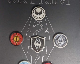 Skyrim Pin Set