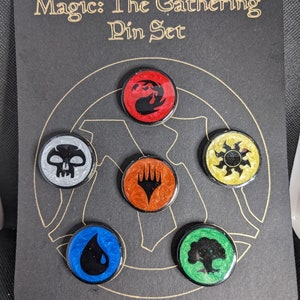 Magic: The Gathering Resin Pin set 1.25&quot;