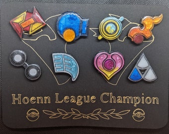 ホウエン地方のジムバッジ - 第3世代 - Etsy 日本