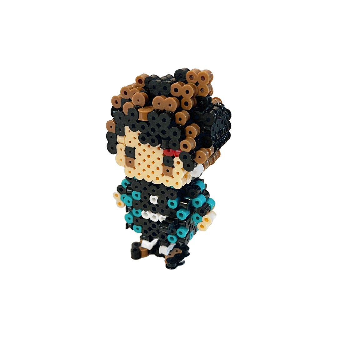 Tanjiro Perler Beads 3D Figure Etsy