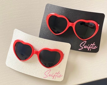 Red Heart Sunglasses, Taylor Eras Party Favor