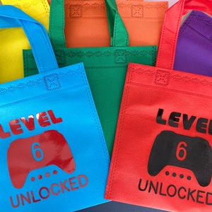 Gamer goodie bags, personalized goodie bags, Personalized Gift for Kids, Birthday goodie Bags, Goodie Bags, gamer party