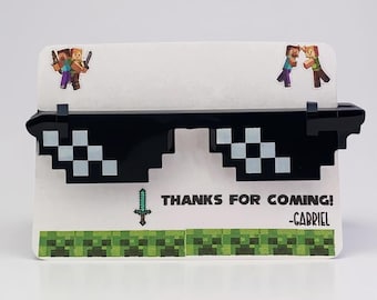 Pixel Sunglasses – Personalized Birthday Party Favors