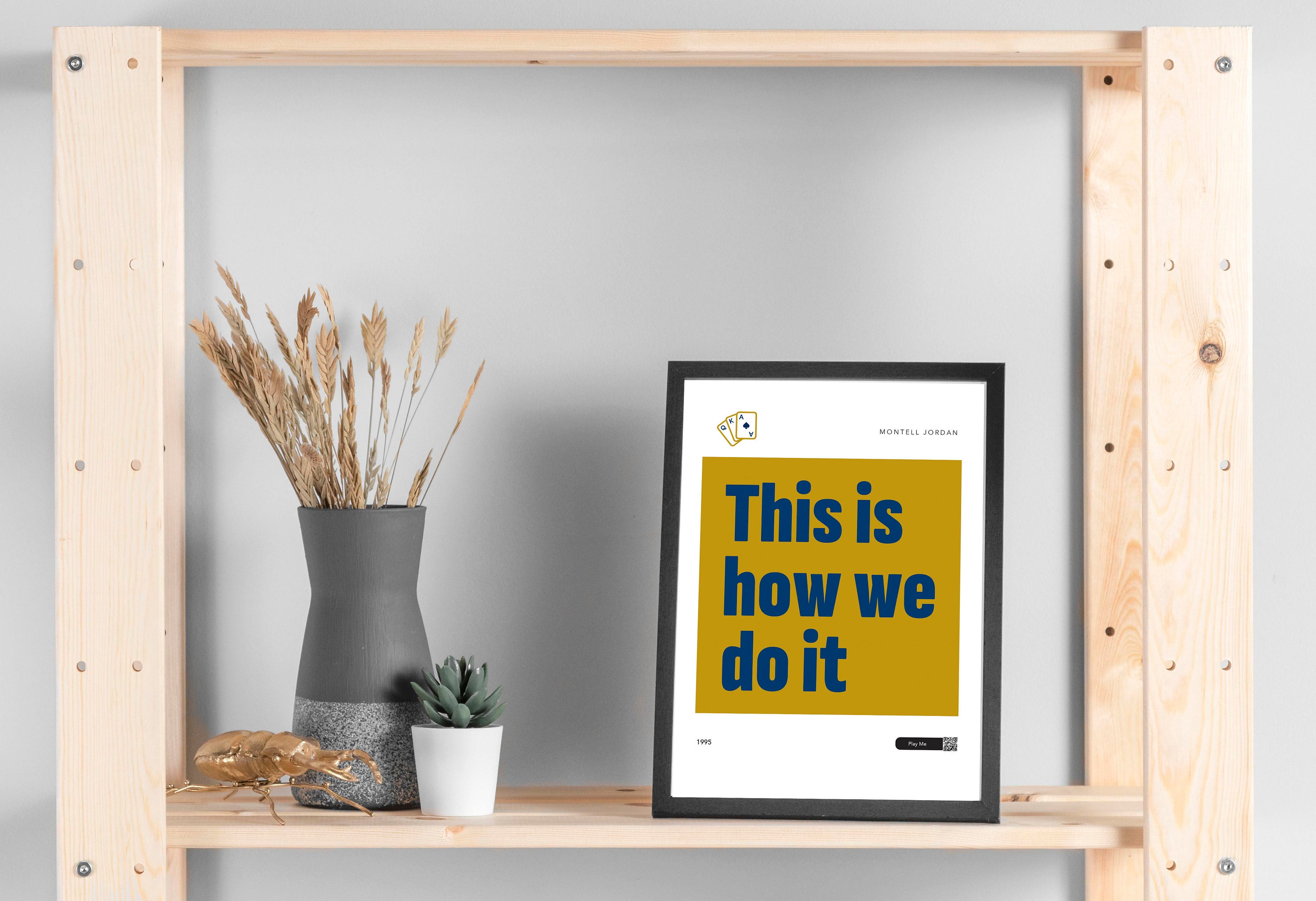 Music Wall Art, This is How We Do It, Montell Jordan, Minimal Print ...