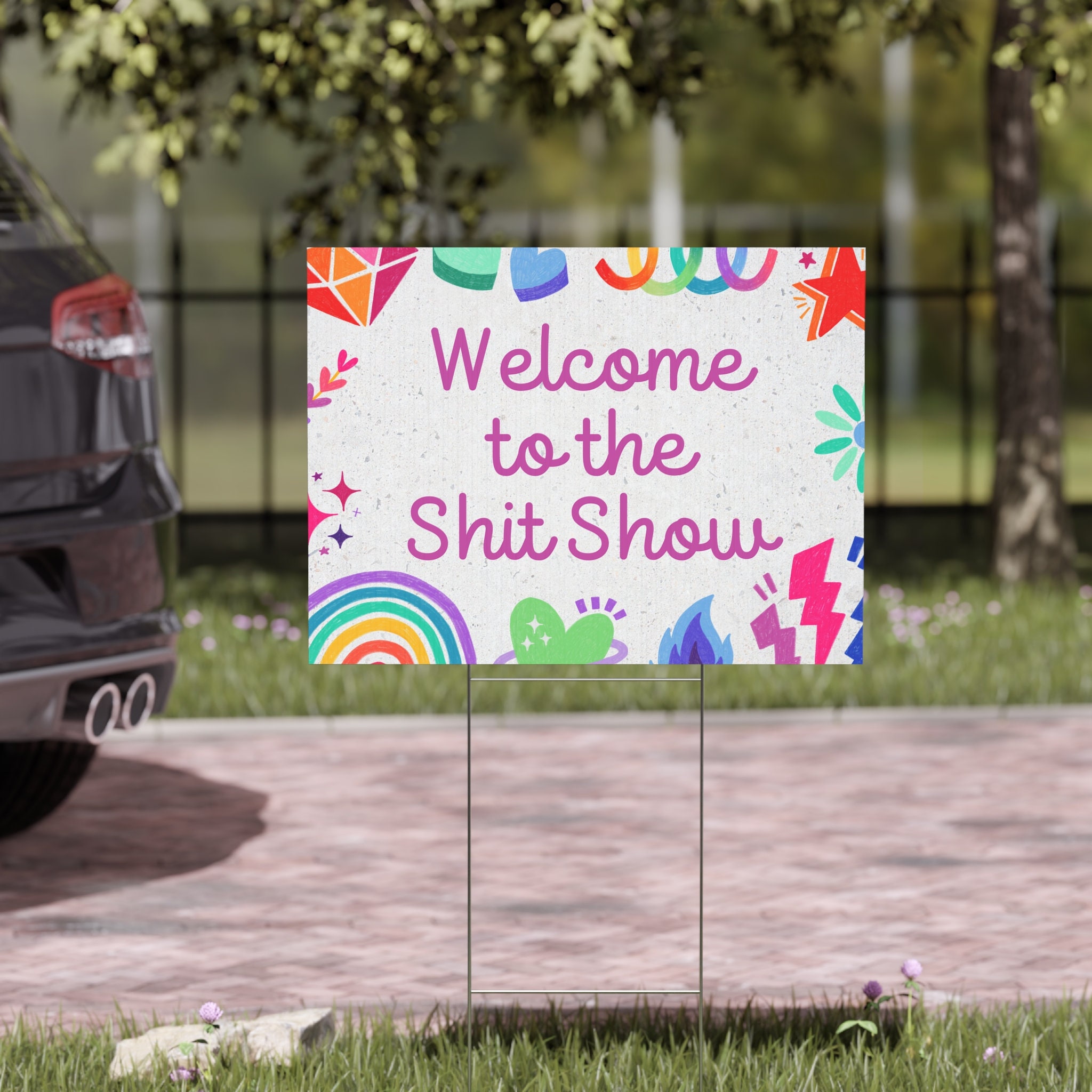 Welcome Yard Sign - Etsy