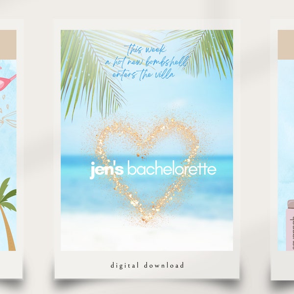 Love Island Bachelorette Party Etsy