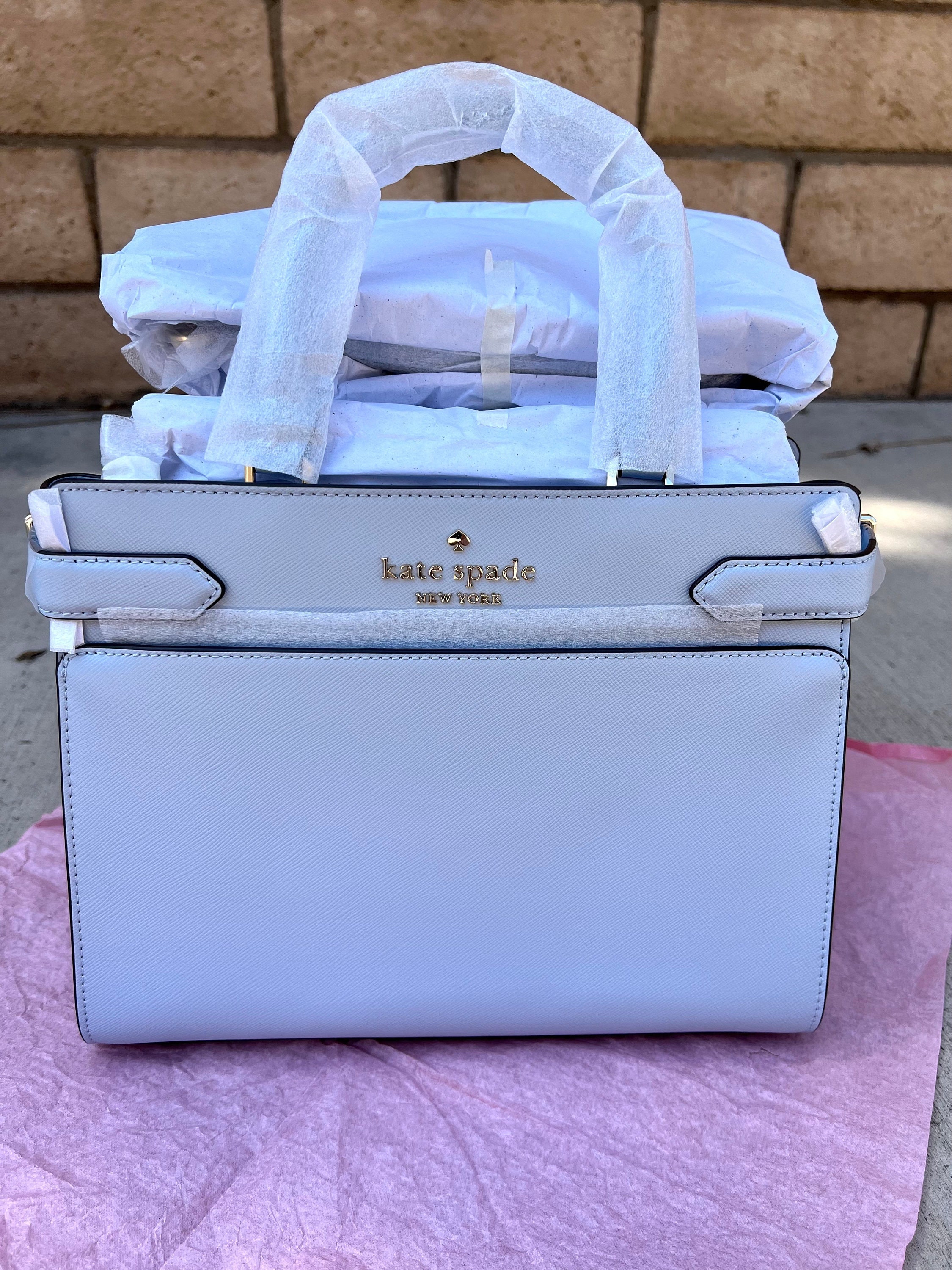 Kate Spade Staci Satchel medium Full review after owning it for a year! 