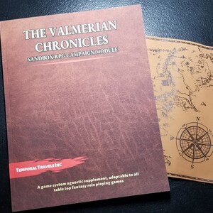 The Valmeriangrüne Chroniken + Stoffkarte: Eine Fantasy-Rollenspiel Sandbox-Kampagne für alle Spielsysteme