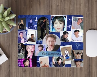 BTS member collage mousepad - RM - Jin - Suga - Jhope - Jimin - V - Jungkook