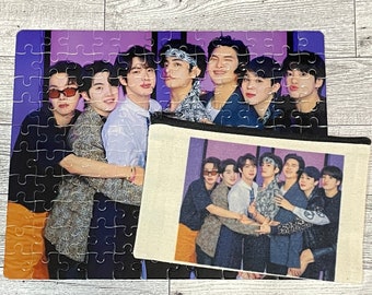 Kpop 120-delige puzzel - puzzel en draagtas - Bangtan