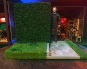 Diorama de Michael Myers Hedge