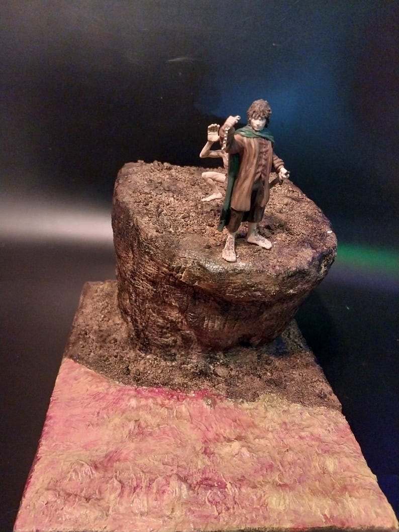 The Lord of the Rings Mount Doom Diorama - Etsy